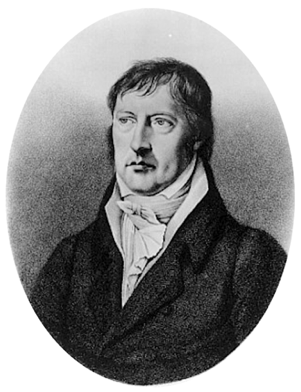 Figure 5. Georg Wilhelm Friedrich Hegel, portrait, Bollinger engraving after Christian Xeller, ca. 1825.